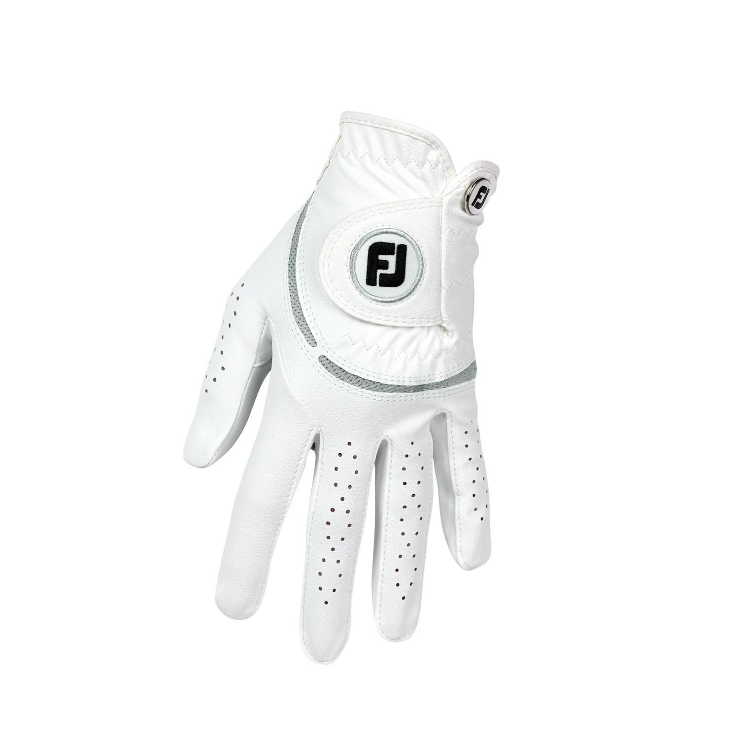 FootJoy WeatherSof damgolfhandske, vit