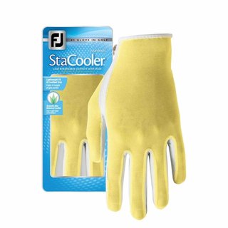 FootJoy StaCooler Assorted damgolfhandske, gul