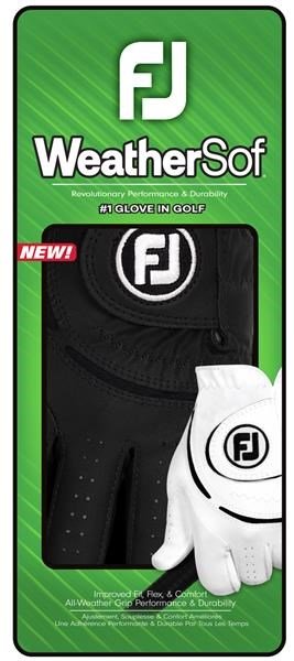 FootJoy WeatherSof herr golfhandske, svart