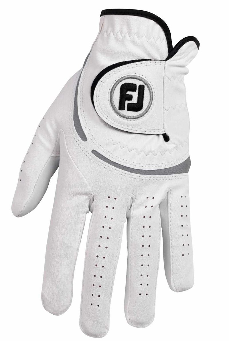 FootJoy WeatherSof 24 herr golfhandske, vit