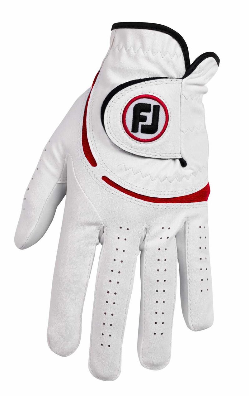 FootJoy WeatherSof 24 herrhandske, vit