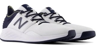 New Balance Fresh Foam ROAV dam golfskor, vit/marinblå