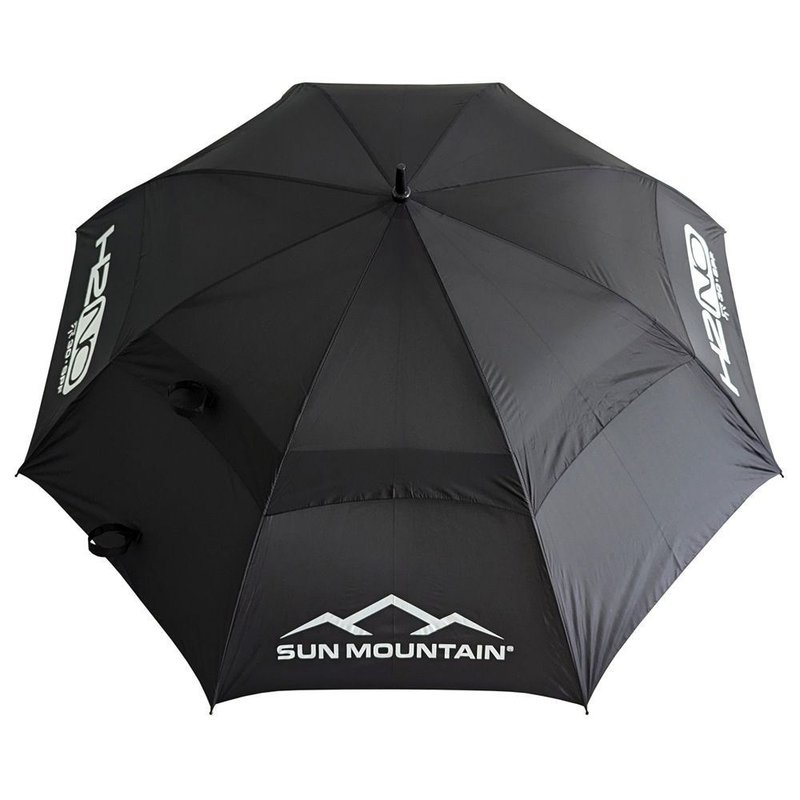 Sun Mountain H2NO 30SPF paraply 68", svart