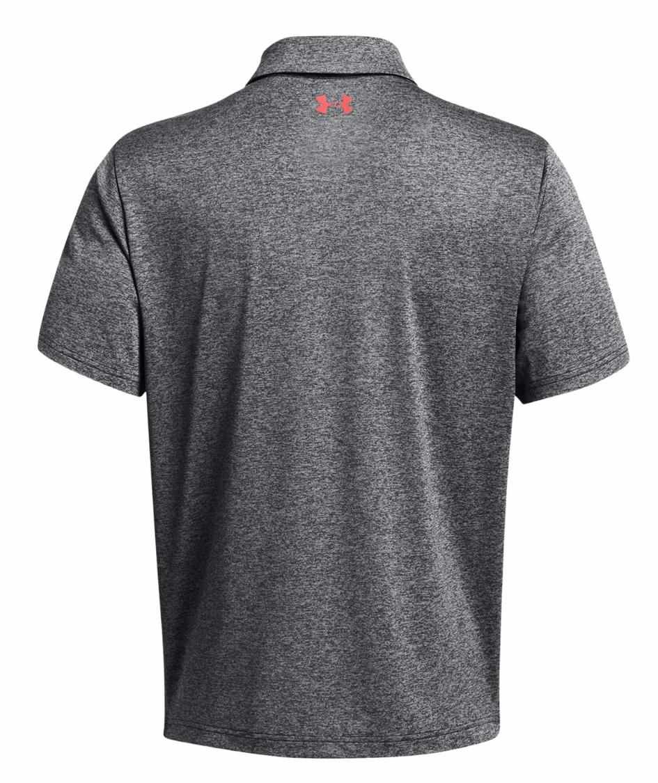 Under Armour Playoff 3.0 Stripe herr polo, black/red solstice