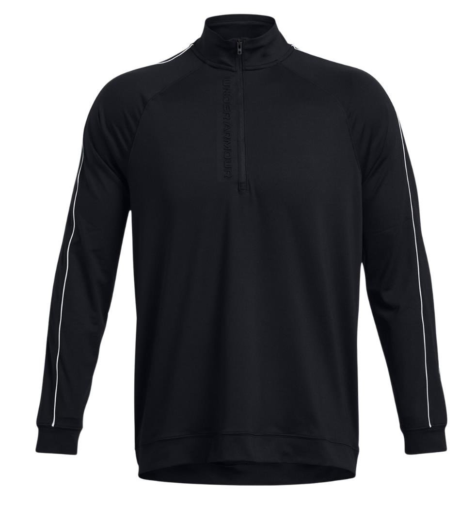 Under Armour Storm Midlayer 1/2 Zip herr sweatshirt, svart/vit