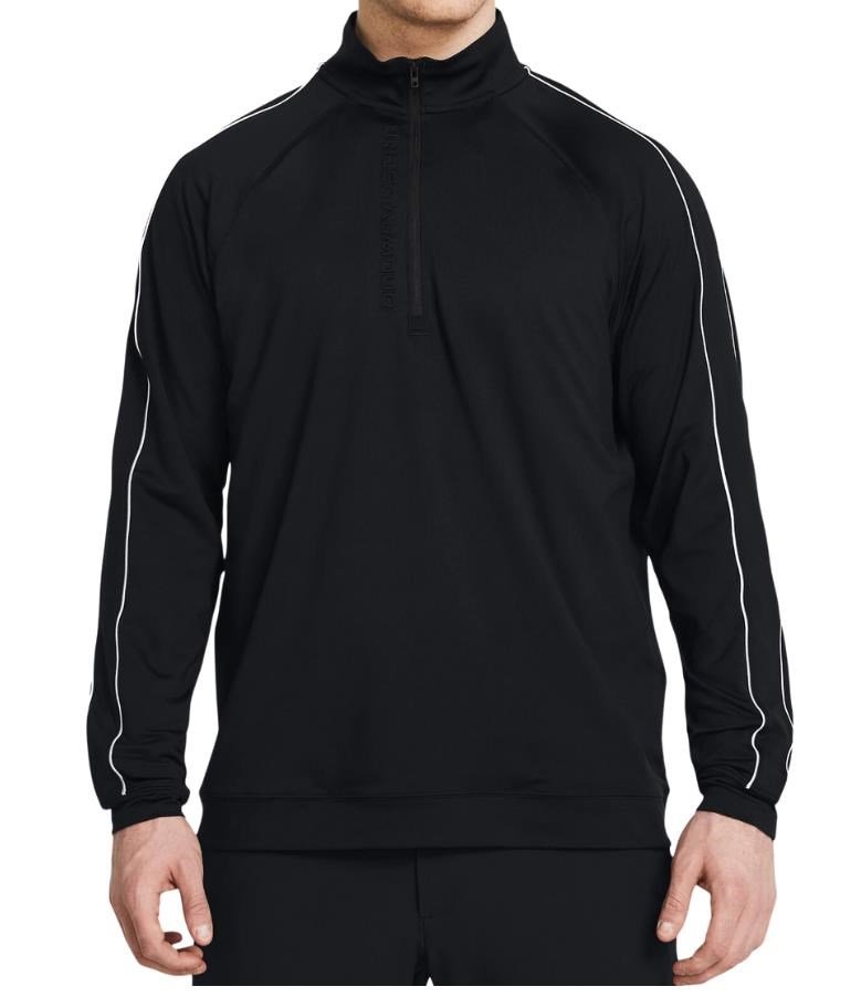Under Armour Storm Midlayer 1/2 Zip herr sweatshirt, svart/vit