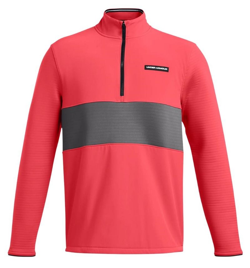 Under Armour Storm Daytona HZ herr sweatshirt, red solstice/castelrock