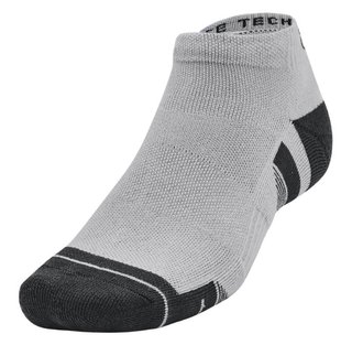 Under Armour Performance Tech unisex strumpor (3 par), mod gray/white