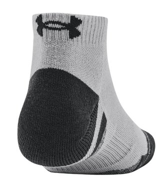 Under Armour Performance Tech unisex strumpor (3 par), mod gray/white