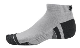 Under Armour Performance Tech unisex strumpor (3 par), mod gray/white