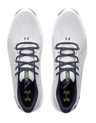 Under Armour Charged Draw 2 herr golfskor, grå