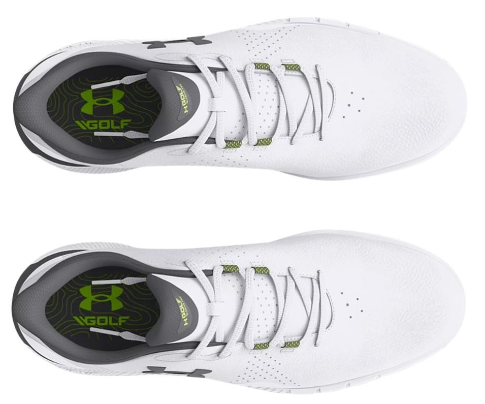 Under Armour Drive Fade SL herr golfskor, white/titan grey