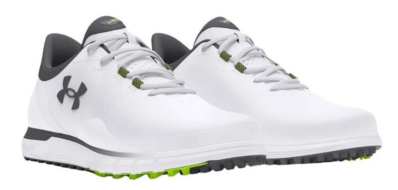 Under Armour Drive Fade SL herr golfskor, white/titan grey