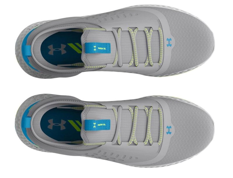 Under Armour GS Charged Phantom SL junior golfskor, mod gray/capri