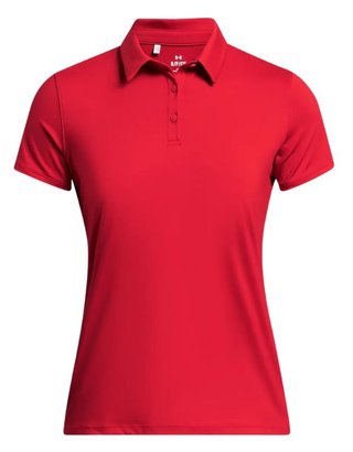 Under Armour T2G dam polo, röd