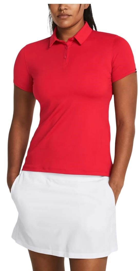 Under Armour T2G dam polo, röd