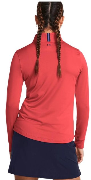 Under Armour Playoff 1/4 Zip dam sweatshirt, red solstice/midnight navy