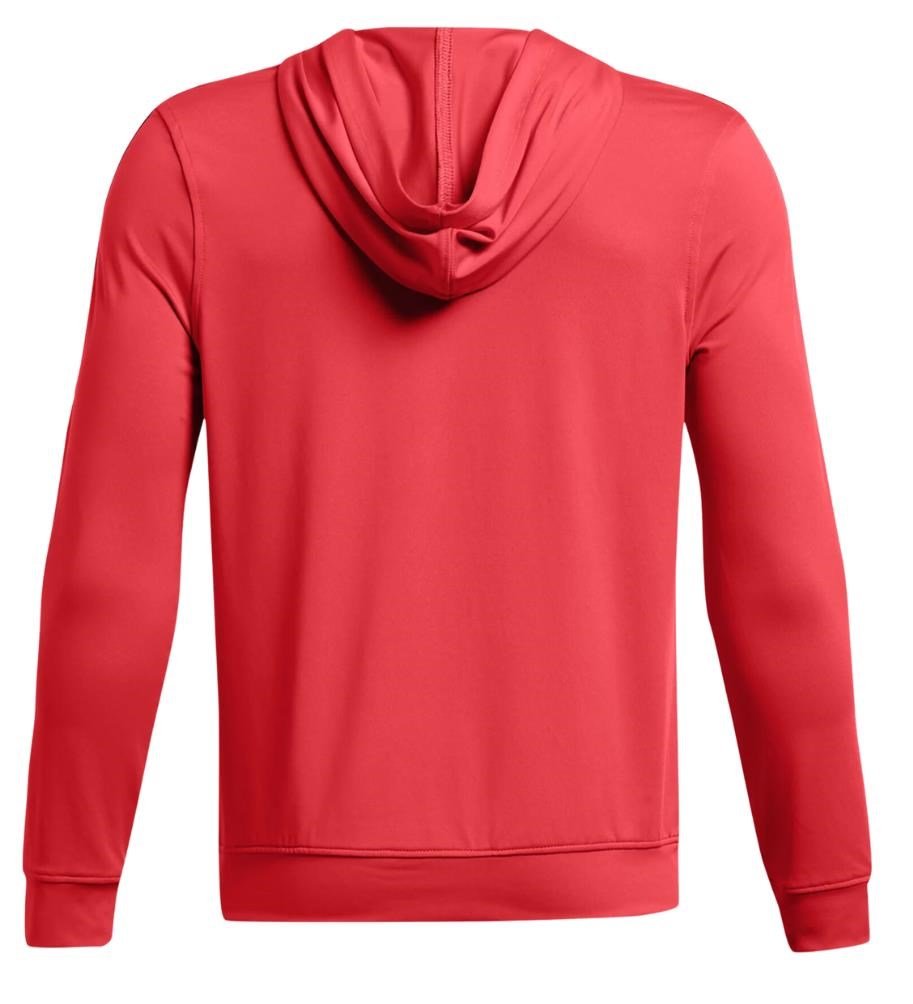 Under Armour Playoff junior hoodie 2024, röd solstice/svart