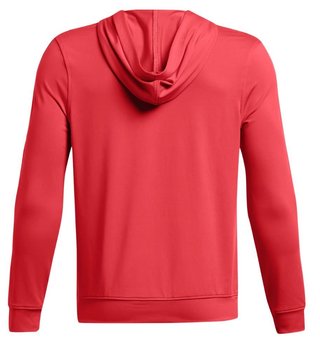 Under Armour Playoff junior hoodie 2024, röd solstice/svart