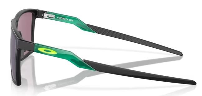Oakley Futurity Sun solglasögon, Prizm Jade Lenses/Satin Black Frame