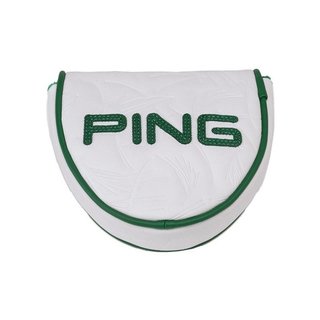 PING Golf Ping Looper Mallet Putter Headcover, vit/grön