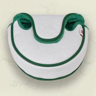 PING Golf Ping Looper Mallet Putter Headcover, vit/grön