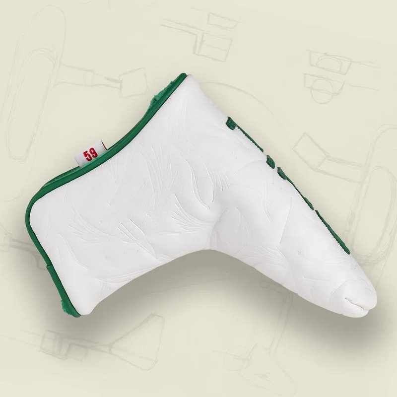 PING Ping Looper Blade Putter Headcover, vit/grön