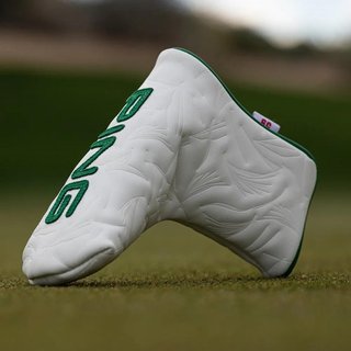 PING Ping Looper Blade Putter Headcover, vit/grön
