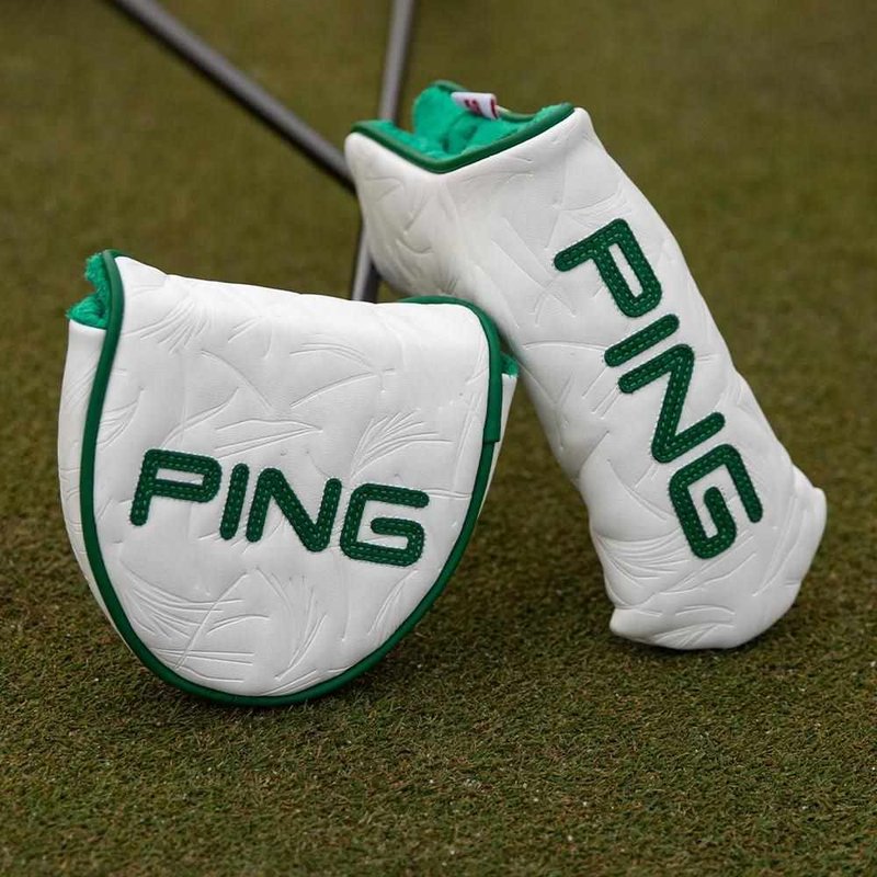 PING Ping Looper Blade Putter Headcover, vit/grön