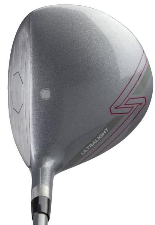 U.S. Kids Golf UL7-39 (99cm) W30 3-Club junior golfset + bärbag, svart/röd