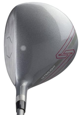 U.S. Kids Golf UL7-39 (99cm) W30 3-Club junior golfset + bärbag, svart/röd