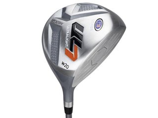 U.S. Kids Golf UL7-51 (130cm) 5-Club junior golfset + stand bag, svart/orange
