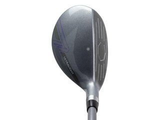U.S. Kids Golf UL7-54 (137cm) W15 5-Club junior golfset + stand bag, svart/lila