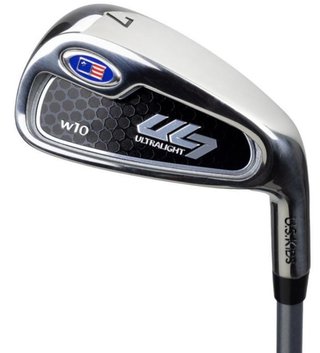 U.S. Kids Golf UL7-63 (160cm) W10 junior golfset, grafit, stand bag, svart/guld