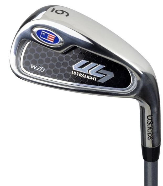 U.S. Kids Golf UL7-48 (122cm) W20 junior järn, grafit