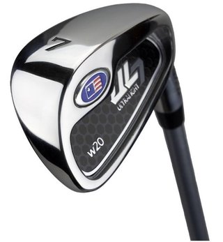 U.S. Kids Golf UL7-48 (122cm) W20 5-Club junior golfset + stand bag, navy/röd/vit