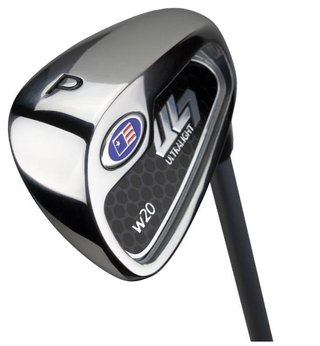 U.S. Kids Golf UL7-48 (122cm) W20 5-Club junior golfset + stand bag, navy/röd/vit