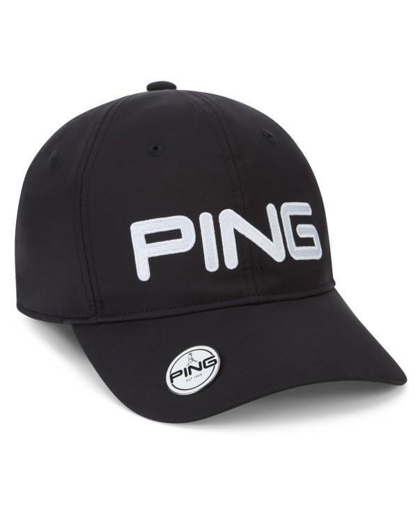 PING Ball Marker herr keps, svart