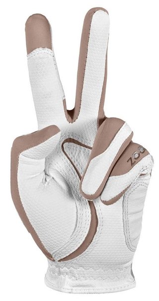 Zoom Zoom Weather dam golfhandske, vit/beige