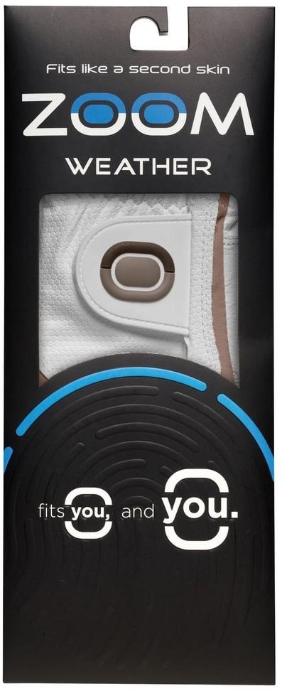 Zoom Zoom Weather dam golfhandske, vit/beige