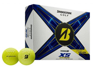 Bridgestone Tour B XS golfbollar, gula