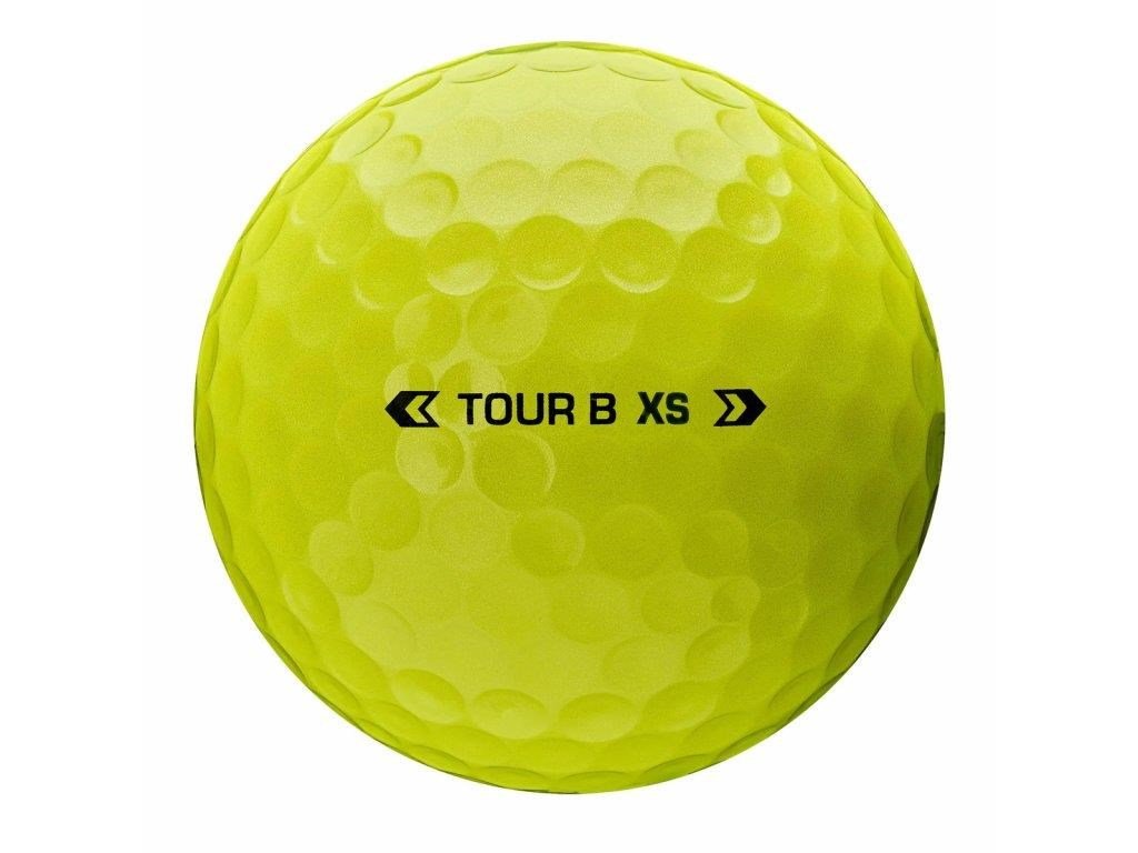 Bridgestone Tour B XS golfbollar, gula