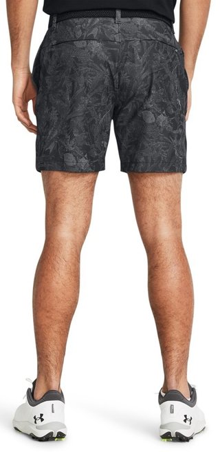 Under Armour Iso-Chill Printed 7 herr shorts, black/halo gray