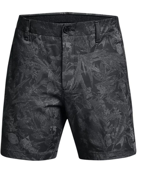 Under Armour Iso-Chill Printed 7 herr shorts, black/halo gray