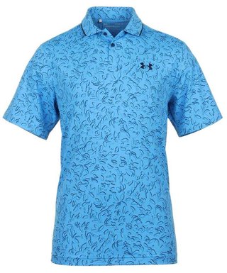Under Armour Iso-Chill Verge herr polo, viral blue/midnight navy/photon blue