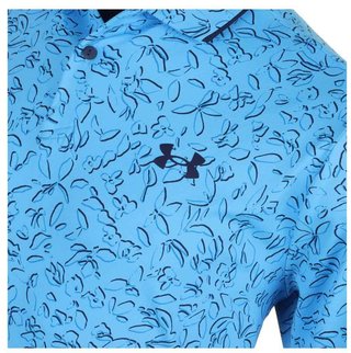 Under Armour Iso-Chill Verge herr polo, viral blue/midnight navy/photon blue