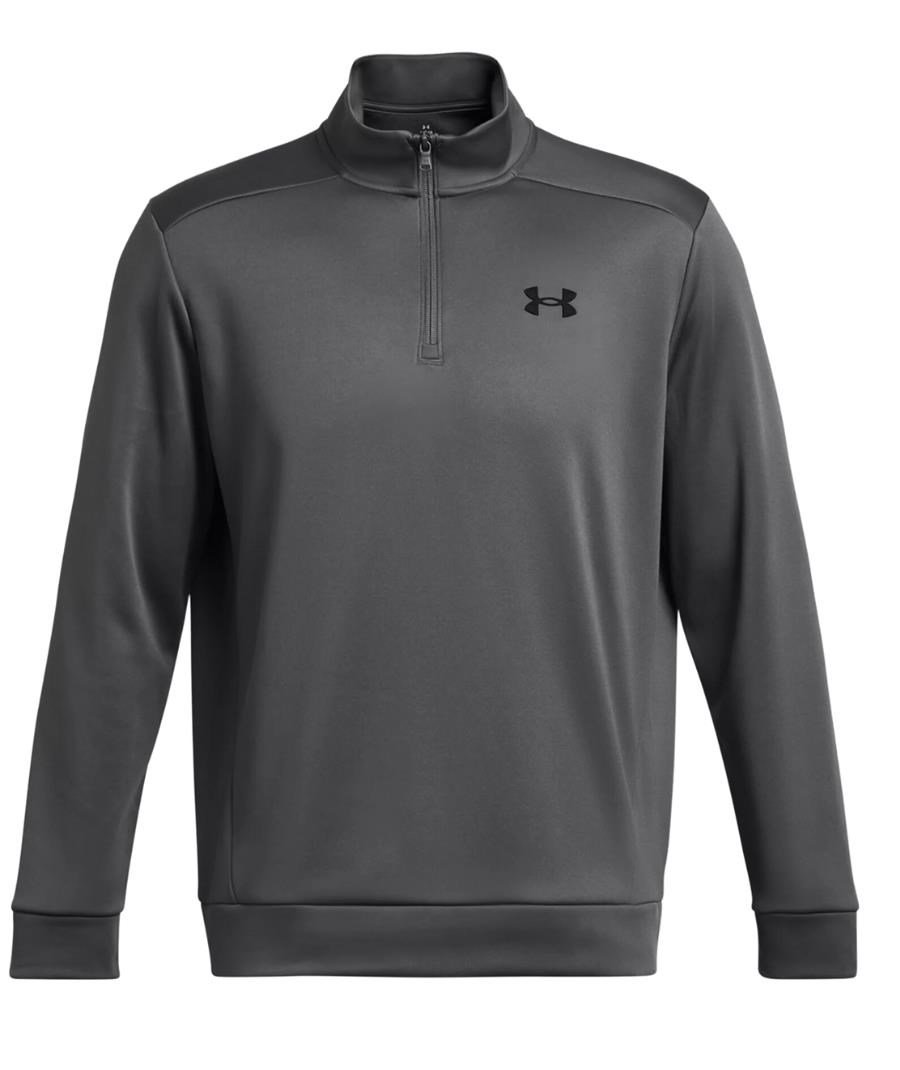 Under Armour Fleece 1/4 Zip herr sweatshirt, castlerock/black