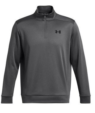 Under Armour Fleece 1/4 Zip herr sweatshirt, castlerock/black