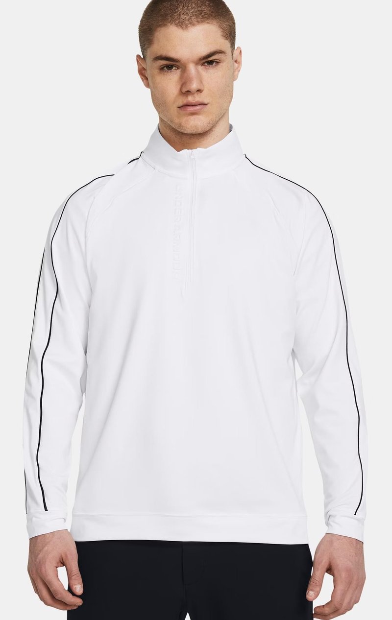 Under Armour Storm Midlayer 1/2 Zip herr sweatshirt, white/midnight navy