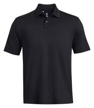 Under Armour T2G herr polo, svart/pitch gray
